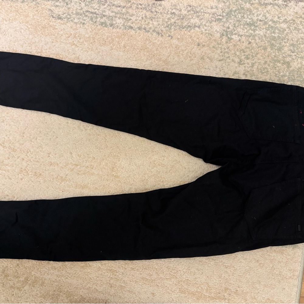 Hugo Boss Black Jeans with Red Accents